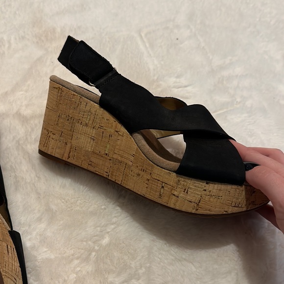 NWT Clarks Womens Platform Sandals - Picture 3 of 5